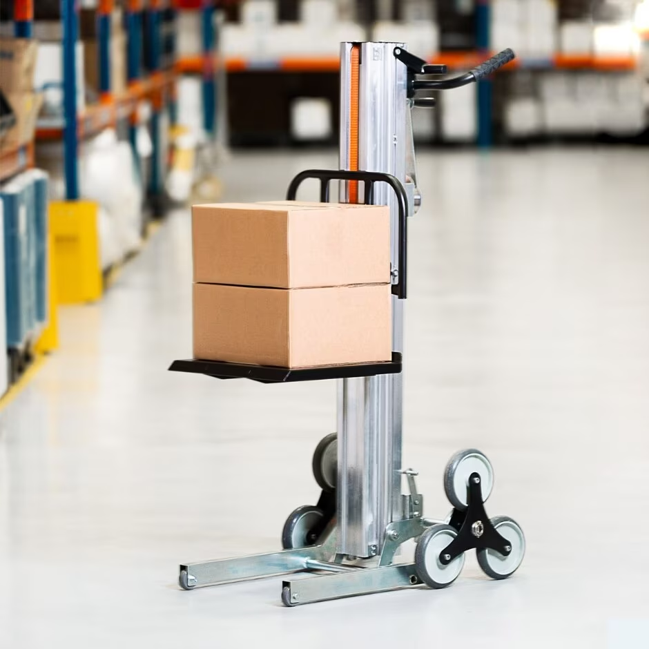 Carrinho Transportador Com Elevação De Carga