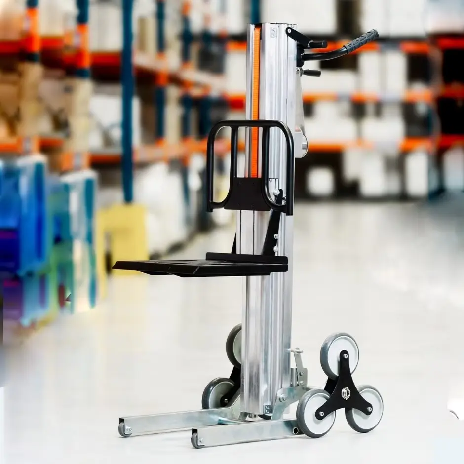 Carrinho Transportador Com Elevação De Carga