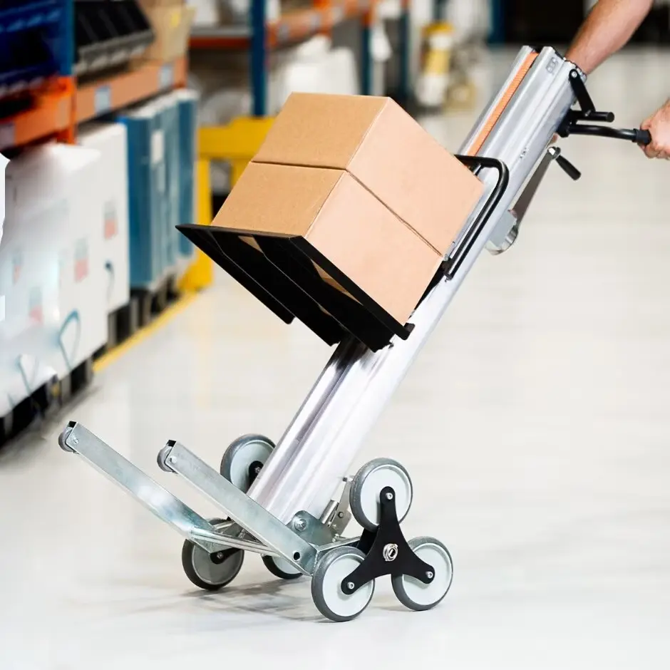 Carrinho Transportador Com Elevação De Carga