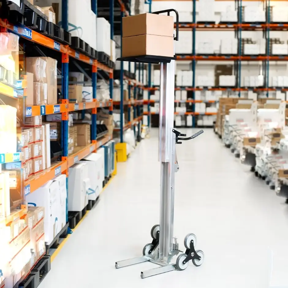 Carrinho Transportador Com Elevação De Carga